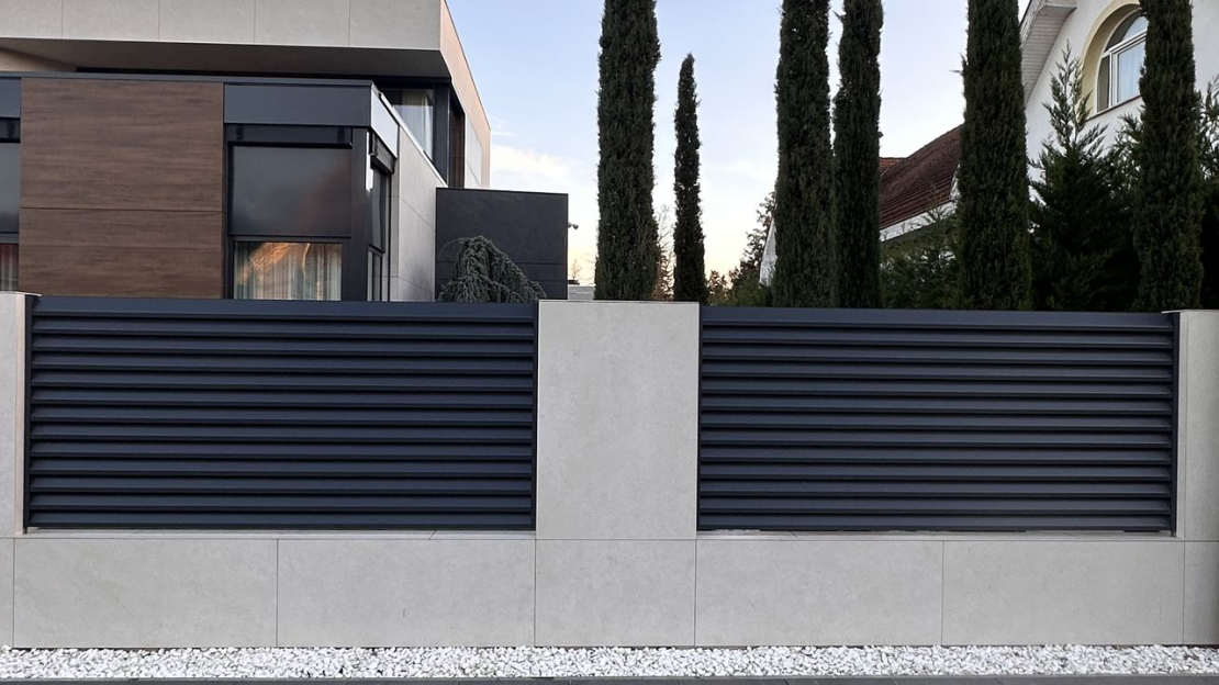 Alumínium fém kerítéselemek