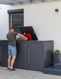 Acél kerti tárolók