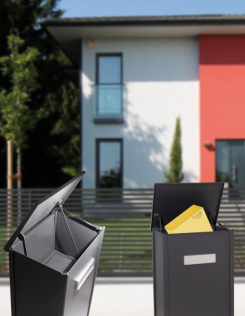 Alumínium csomagbedobó oszlopok