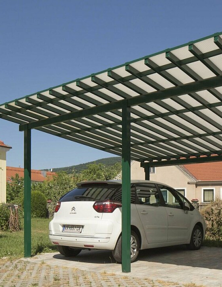 Alaska alumínium kocsibeálló, pergola