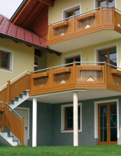 Kitzbühel erkélykorlát