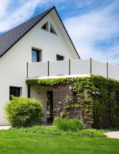 Plisée erkélykorlát