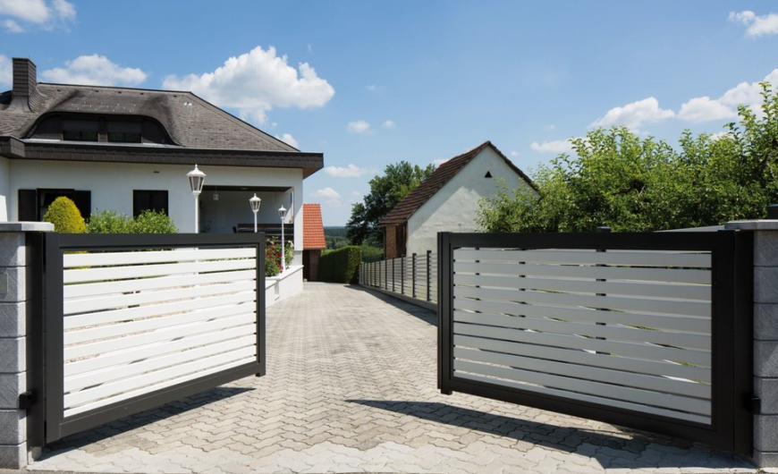 modern kétszárnyú kapu választása