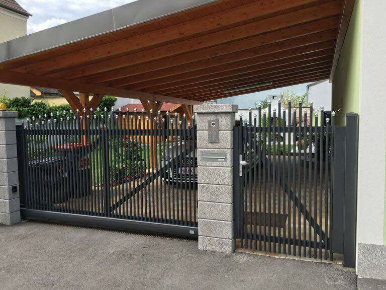 kapuautomatika, modern kerítés rendszer kialakításához