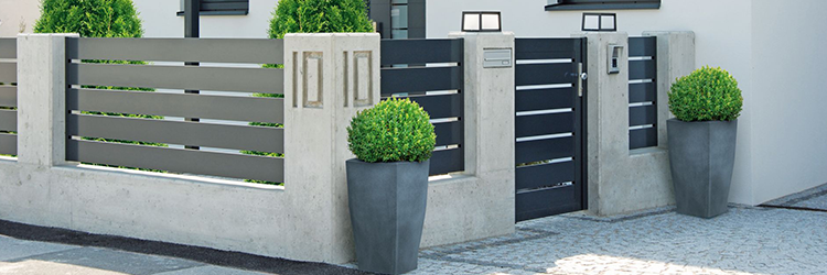 modern kerítés bármilyen lakást megújít