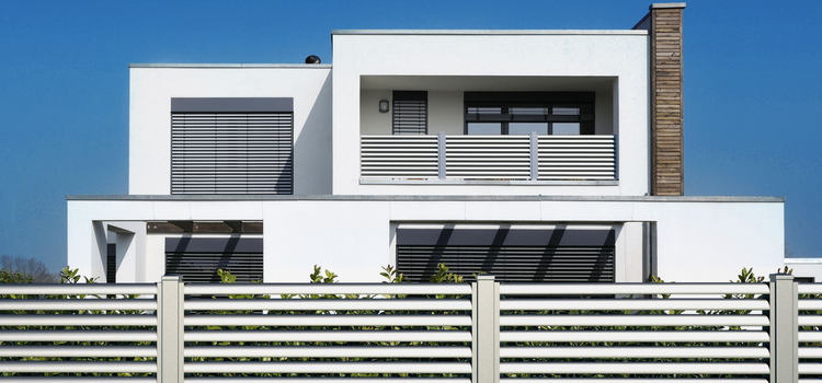 Modern kerítésrendszerek