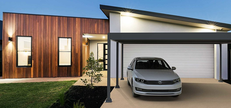 GUARDI termék autója védelméért modern erkély előtető