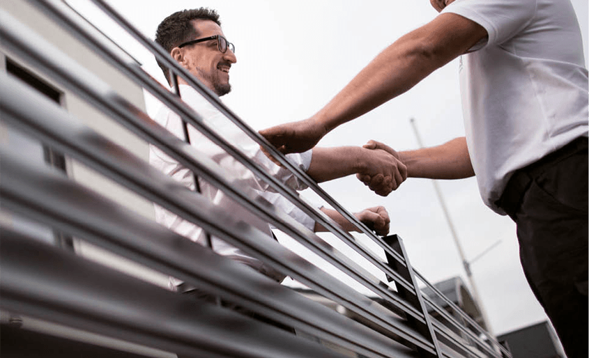 modern kerítés Debrecen